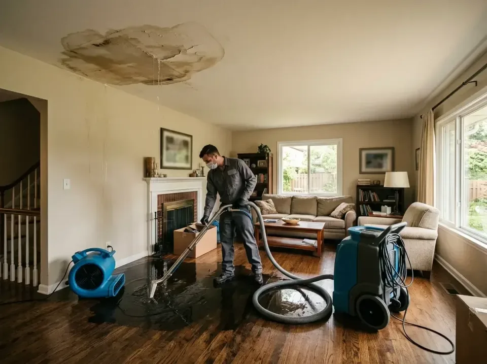 attic-pipe-burst-ceiling-drip-008 — frequently asked questions, Water Damage Restoration & Carpet Care in Del City, OK